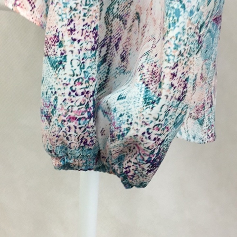 Lovers + Friends Pastel Python Blouse - image 7